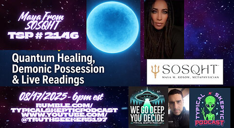 🎙 TSP #2146 – Maya of SOSQHT | Quantum Healing, Demonic Possession & Live Readings