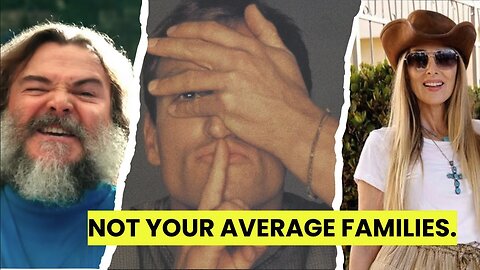 Top 5 Celebs with Insanely Weird Family Backgrounds