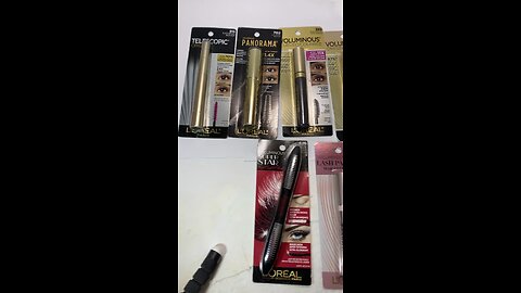 Mini-Vlog: Stop & Shop: Mixed Lot of 7: LOREAL Mascaras