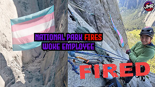 Woke National park ranger FIRED after hanging trans flag in Yosemite