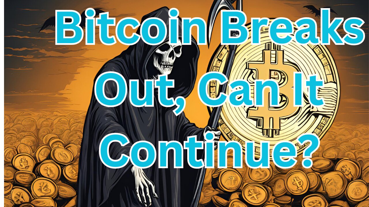 Bitcoin Breaks Out, Can It Continue? #crypto #grt #xrp #algo #ankr #btc