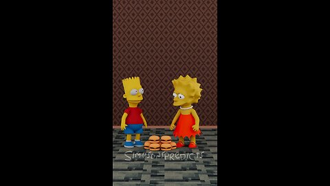 Bart’s Sneaky Burger Heist! 🍔😎 #shorts #funny