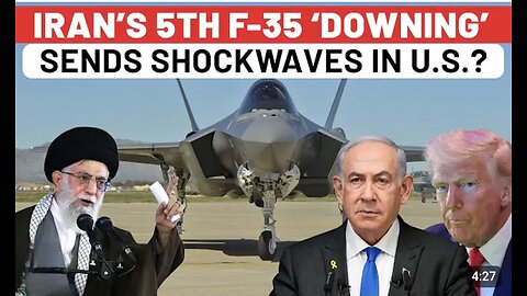 Israel’s U.S.-Made F-35 Jets Paper Tigers Against Iran? Tehran Claims 5th ‘Adir’ Downed In 5 Days