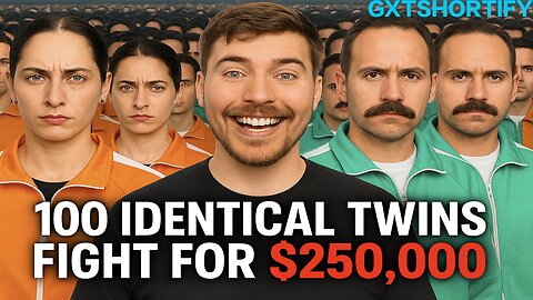 100 Identical Twins Compete for $250,000 | Epic Challenge by MrBeast