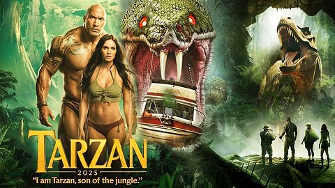 Tarzan official trailer 2025 Dwayne Johnson Megan Fox