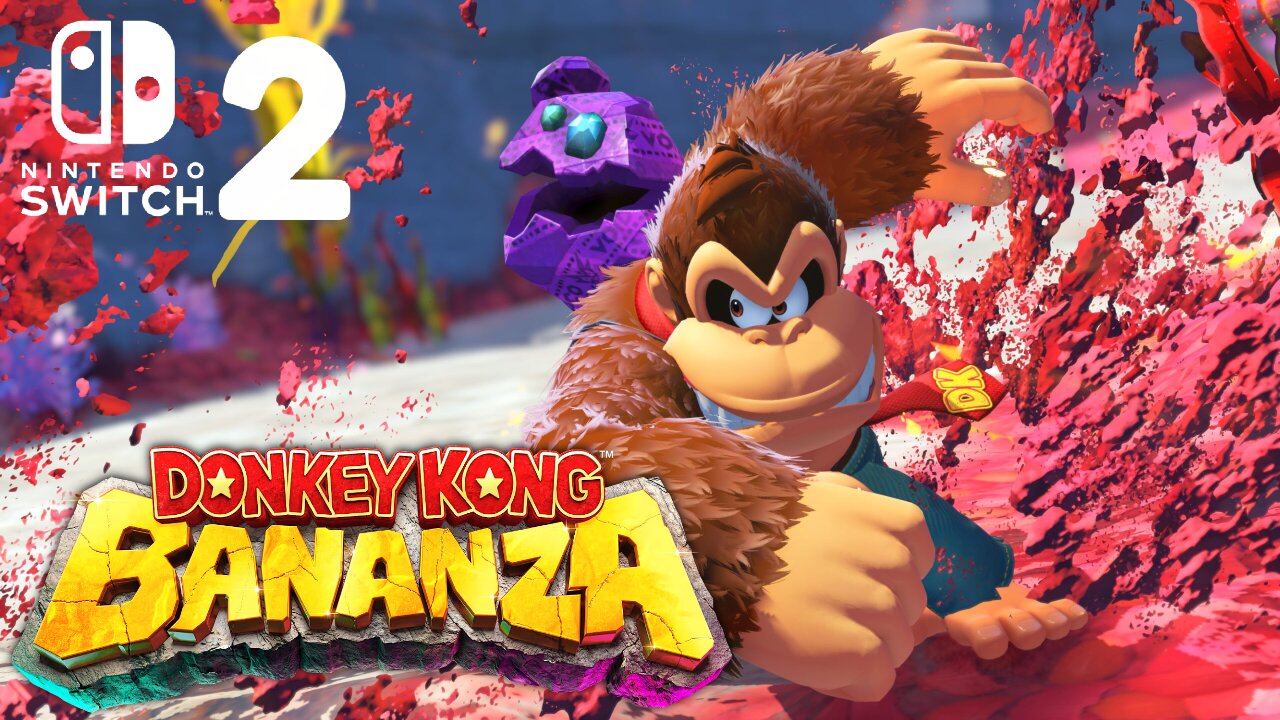 Donkey Kong’s Bananza Gameplay | Wild New Jungle Adventure on Switch 2