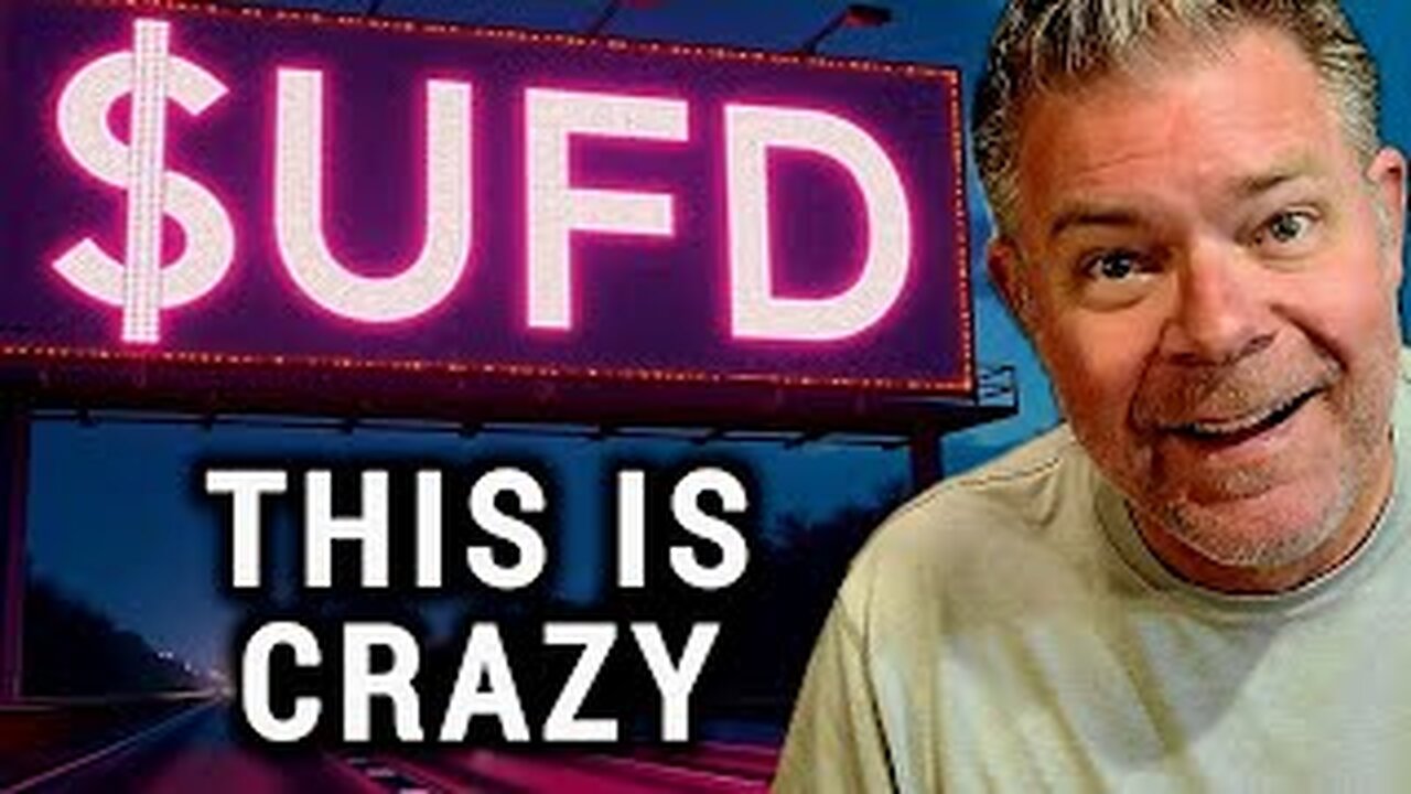 **ALERT** This indicates SHOCKING Potential for $UFD