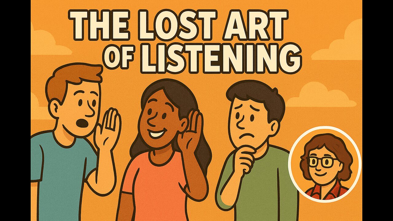The Lost Skill: How to Truly Listen in a Noisy World