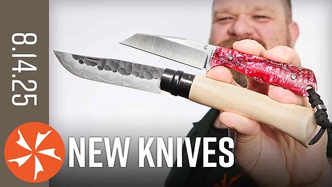 That’s an Opinel?! - New Knives August 14th, 2025 at KnifeCenter