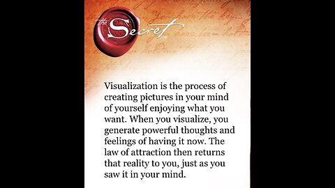 THE ALCHEMY OF VISUALIZATION — Mind Over Matter, Thought Into Form