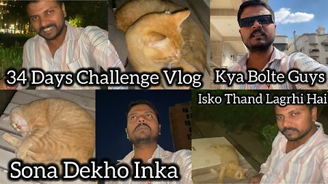 34/90 days Challenge | 90 Days Challenge In Saudi Arabia Lifestyle Vlogs Video | Support Karo Guys |