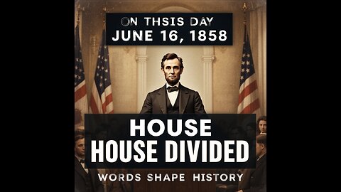 Lincoln’s “House Divided” Speech | June 16, 1858