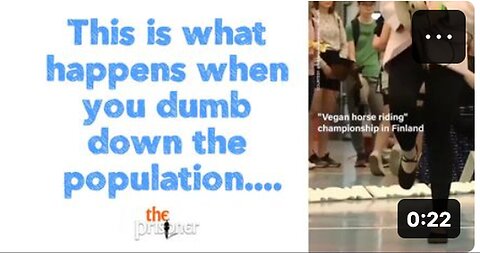 "The Consequences of Dumbing Down the Population: A Closer Look"
