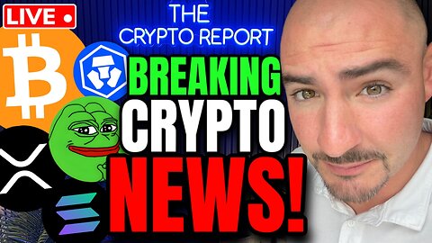 BREAKING CRYPTO NEWS! (PEPE, DOGE, SOL, SHIB, SUI, CRO, BTC, ETH, XRP, HBAR)