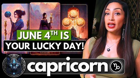 CAPRICORN ♑︎ "Something Really Amazing Is Going To Happen For You!" 🐞 Capricorn Sign ☾₊‧⁺˖⋆