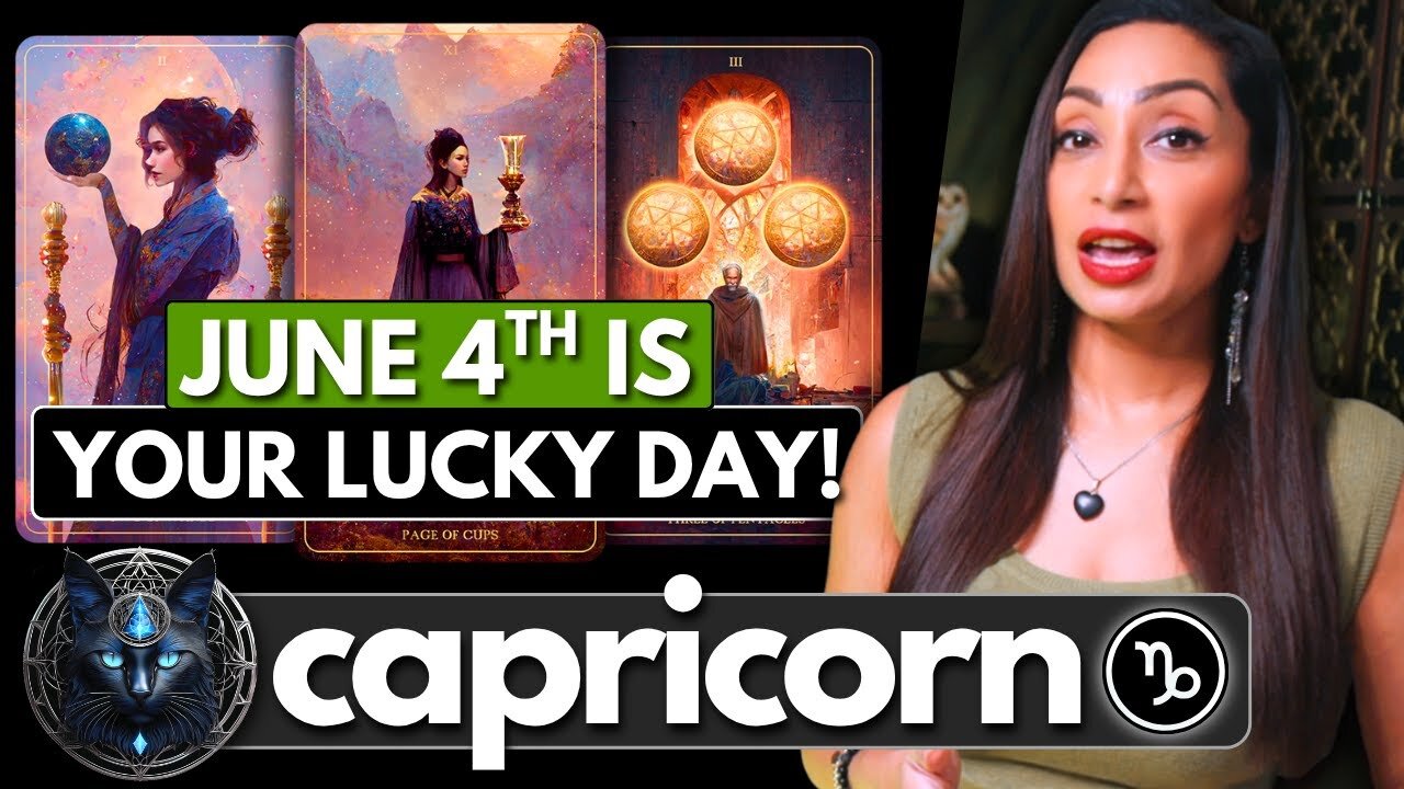 CAPRICORN ♑︎ "Something Really Amazing Is Going To Happen For You!" 🐞 Capricorn Sign ☾₊‧⁺˖⋆