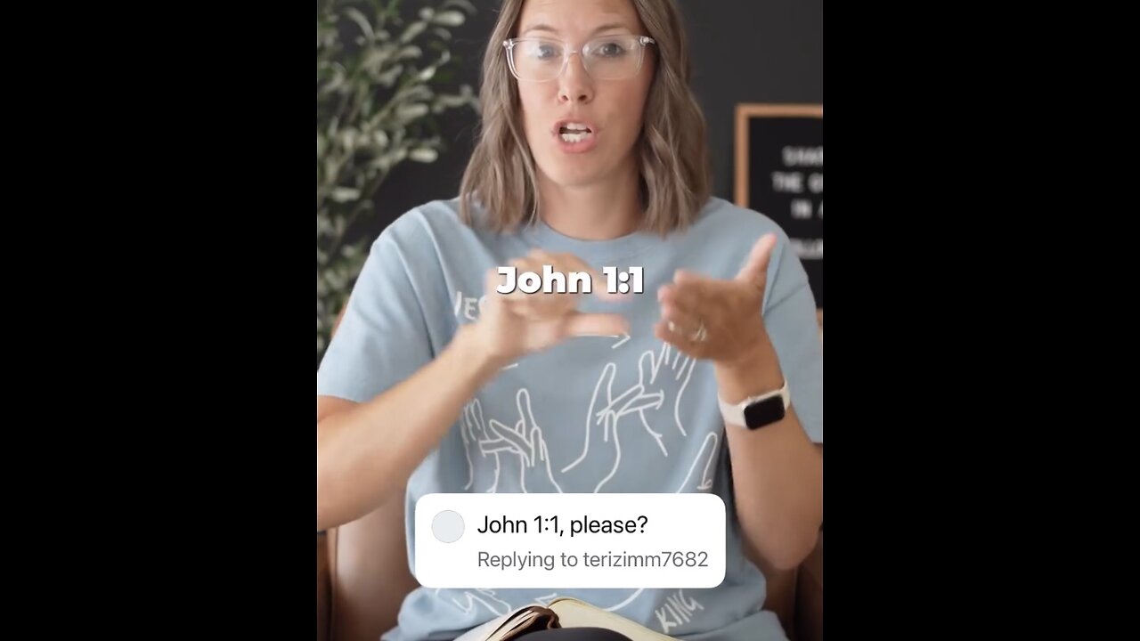 ASL/Captioned - Proof that “the Word” is Jesus in John 1:1