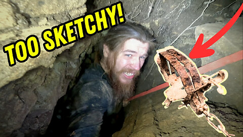 Traps, 30ft pits, and a cave we probably shouldn't have went in! #exploreohio #caveexploration