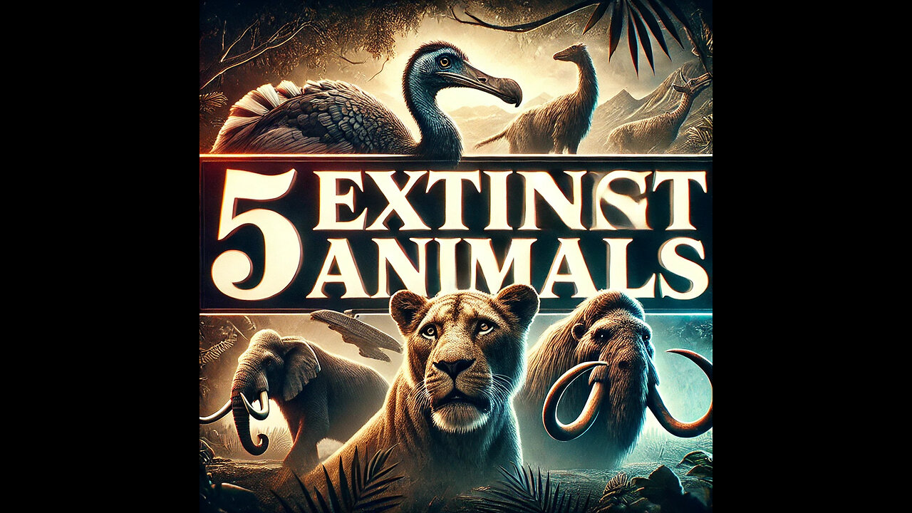 THE DAILYYY STORIES | 5 EXTINCT ANIMALS