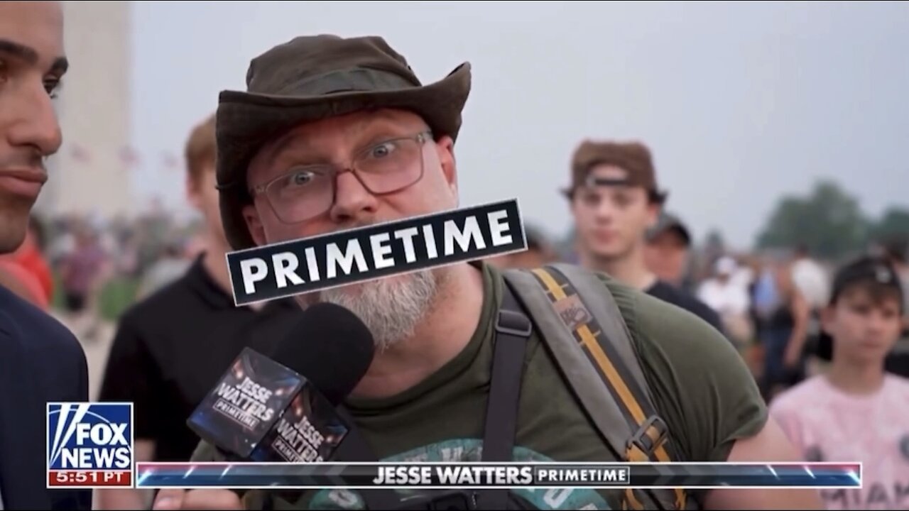 So why were the people at the DC Military Parade? Johnny went to find out