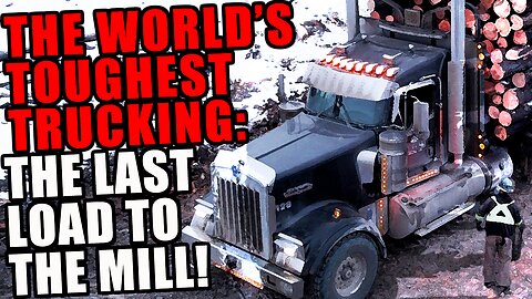 HOW To Get Logs To The Mill & GET PAID: Pro Hauling with 'Sammy Bin Loggin' PART 2 (of 2) #trucking