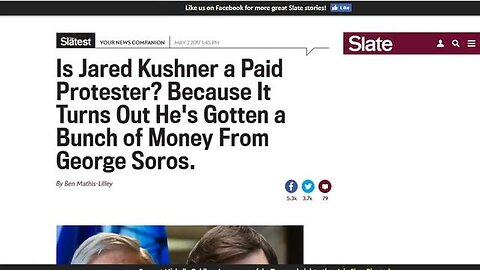 "Kushner & Ivanka Trump: Unusual Soros Party Followed by Hosting Netanyahu at Home"