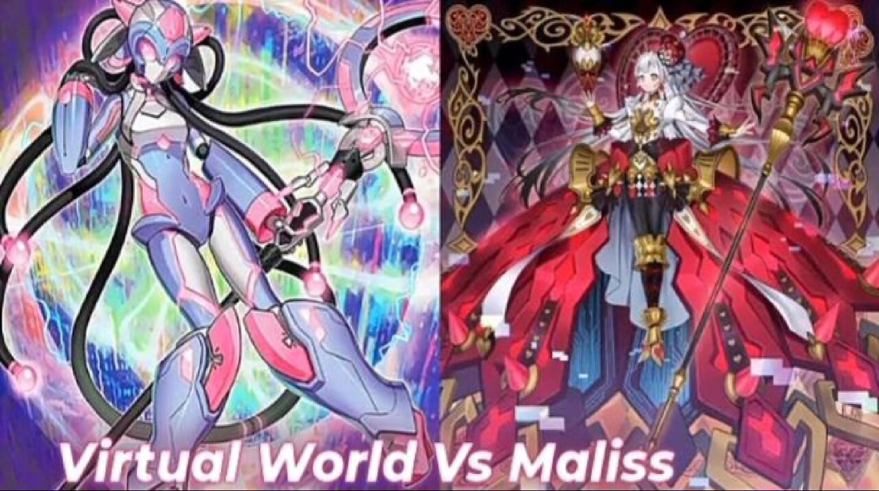 Yu-Gi-Oh! Duelingbook | Virtual World Deck Vs Maliss Deck