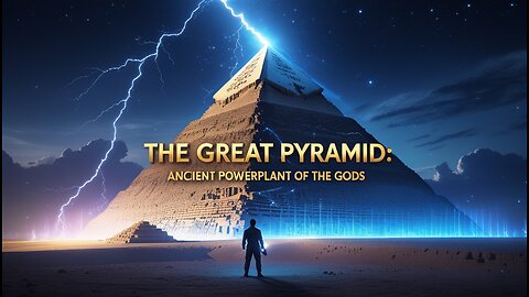 What if the Great Pyramid of Giza wasn’t a tomb… but a powerplant?