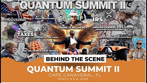 QUANTUM SUMMIT || ELISA BEHIND THE SCENE DOCUMENTARY MARCH 7 THE DAY BEFORE. (PART ||| IN THE WORKS)