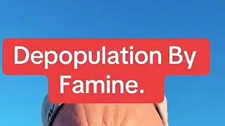 Depopulation by famine