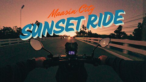 🌆 Sunset to Night Ride in Maasin City | Honda ADV 160 + Insta360 X4 (Part 1/4)