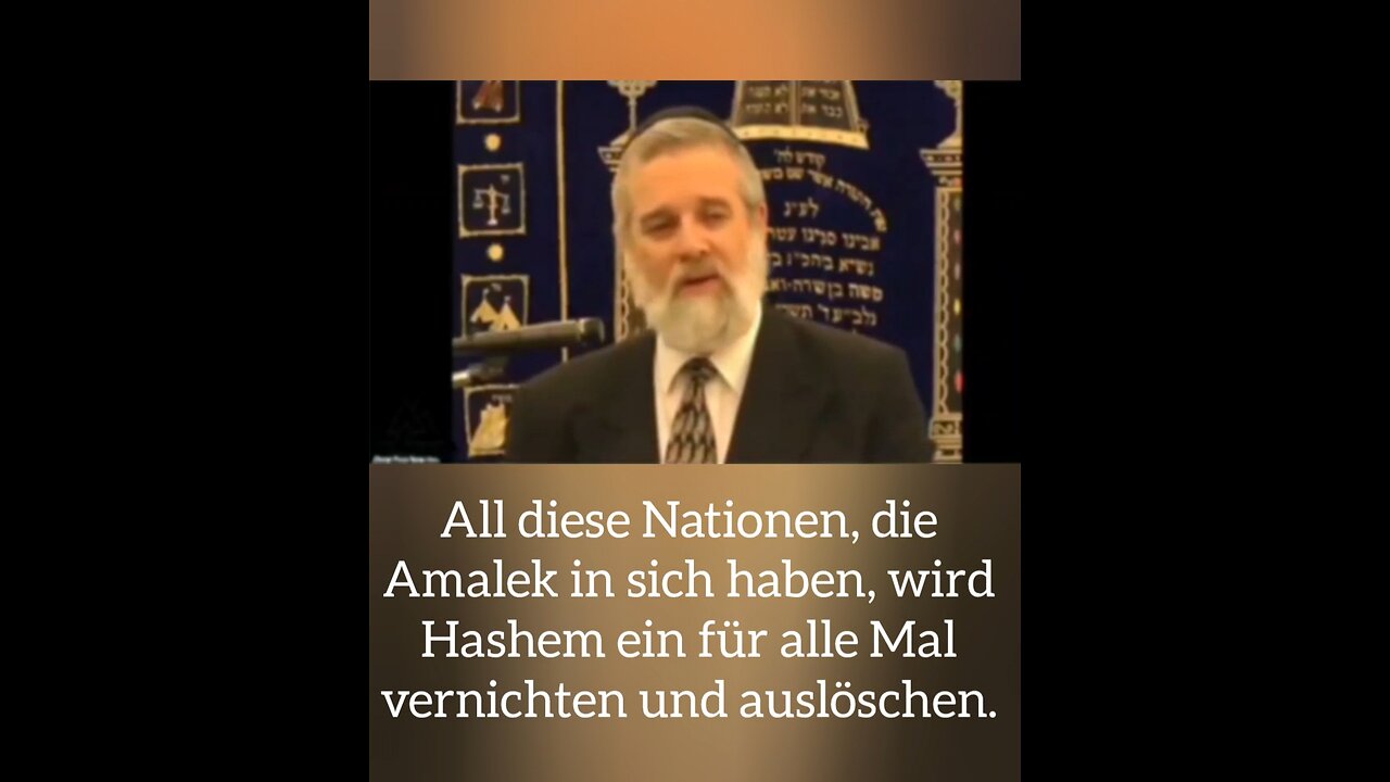 Rabbi sagt: Wir Juden sollen Deutschland vernichten