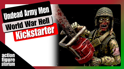 1/18 WW2 horror O-Ring action figure line | World War Hell | Kickstarter Analysis & Opinion