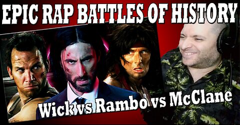 John Wick vs John Rambo vs John McClane | Epic Rap Battles| The Ultimate Hitman Faceoff! 🕶️