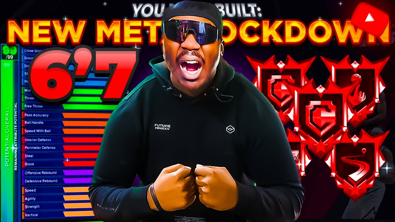 🚨🔴LIVE - TRIPLE THREAT CHALLENGE #1 RANKED 6'10 POINT GAWD | !build !cam !join !member !psn