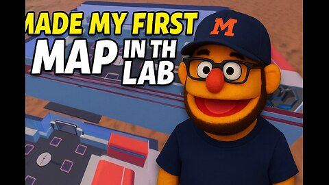 made my first map in the lab