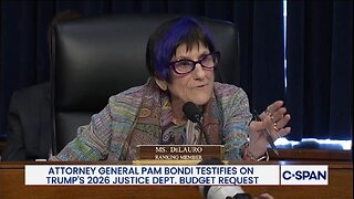 Rep Rosa DeLauro Throws A Tantrum As AG Bondi Tries To Answer Her Question