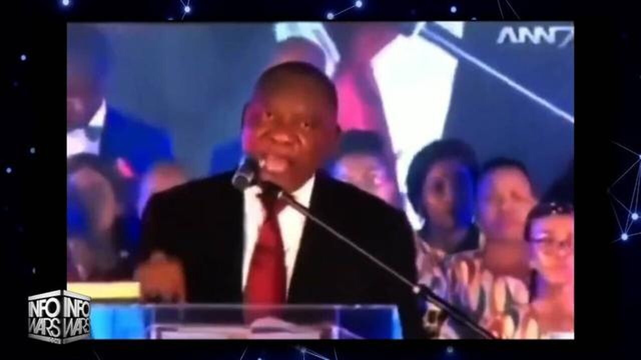 South African President Caught On Video Calling For Land To Be Taken From White Farmers Without Pay!