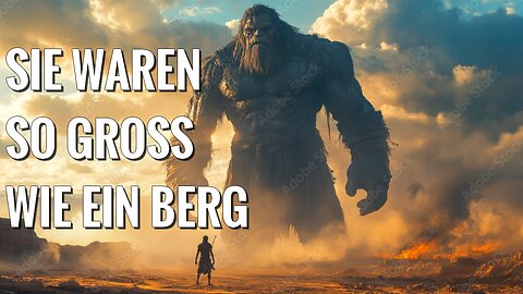 Echte fotografische Beweise von 300m großen Riesen gigantisch wie ein Berg
