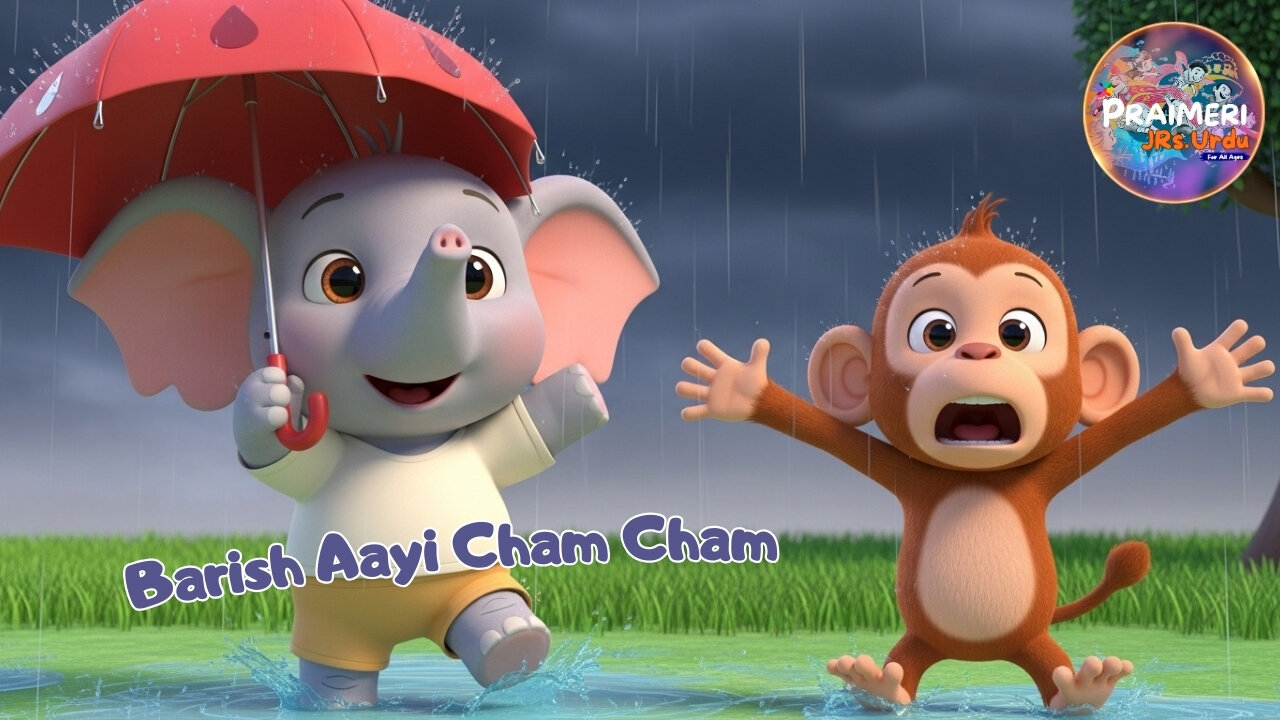 Barish Aayi Cham Cham | NEW Fun Educational Nursery Rhyme and Song OUT NOW