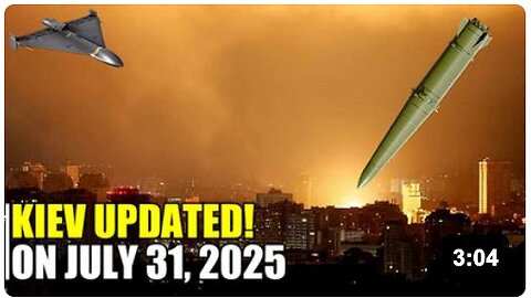EXPLOSIONS ALL OVER KIEV LEFT BY GERAN AND ISKANDER!