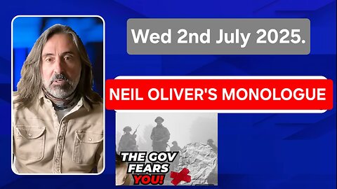 Neil Oliver's Monologue - 2nd July 2025.
