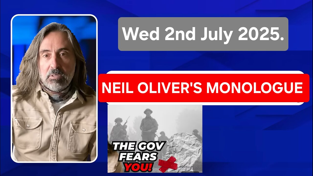 Neil Oliver's Monologue - 2nd July 2025.