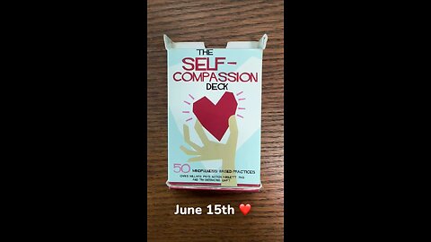 6/15/25 card: me first