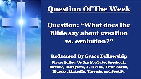 Live "Question Of The Week"
