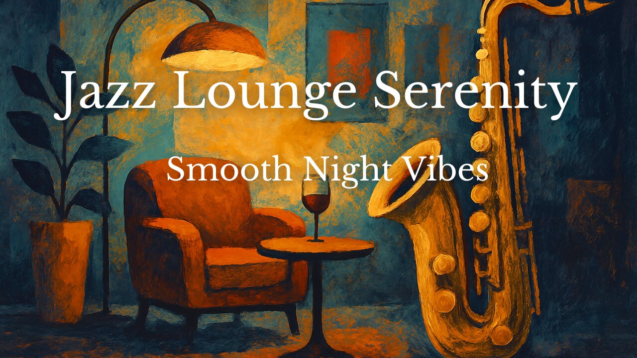 Jazz Lounge Serenity 🎷✨ Smooth Night Vibes