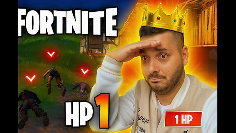 🔥 1 HP CLUTCH?! Everyone's DEAD... I WON the Game! 👑💀 | Fortnite Zero Build Madness!