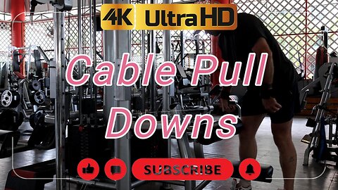 🔥 Build a V-Taper Back with Cable Pull Downs! 💪 Train with David in Pattaya or Online 🌍