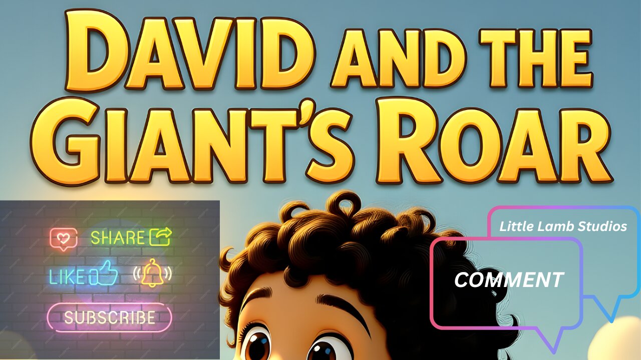 David and the Giant’s Roar | A Boy’s Mighty Faith | Little Lamb Studios