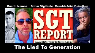 Dustin Nemos VictorHugo Discuss Dollar Vigilante Jeff Berwick SGT Report Flat Earth Dave SonOfEnos